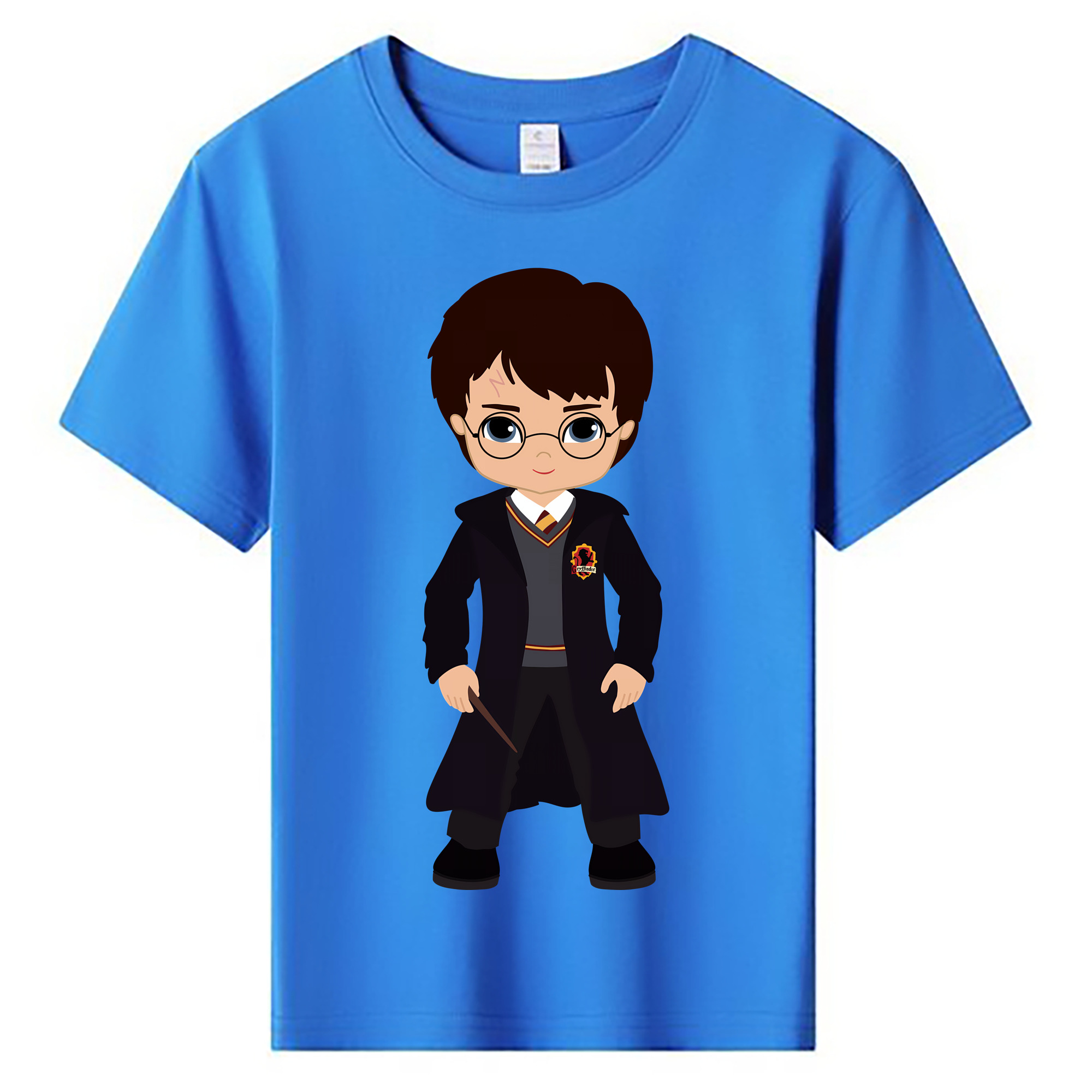 （画像用） Harry Potter ハリー・ポッターシリーズ 綿100％キッズTシャツ（フロントプリント）